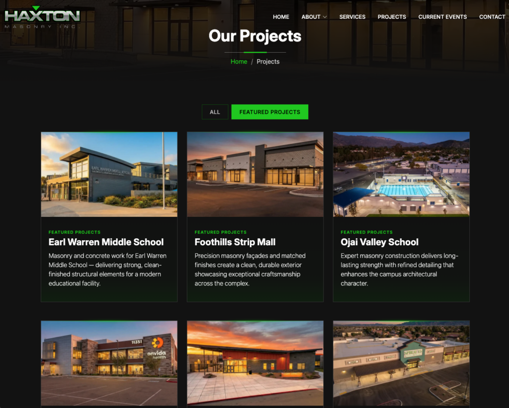 Haxton Masonry screenshot 6