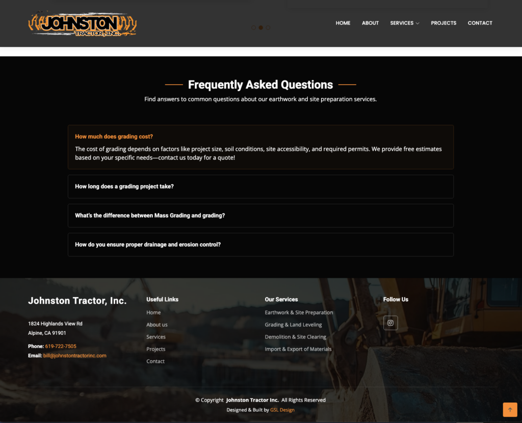 Johnston Tractor Inc screenshot 5